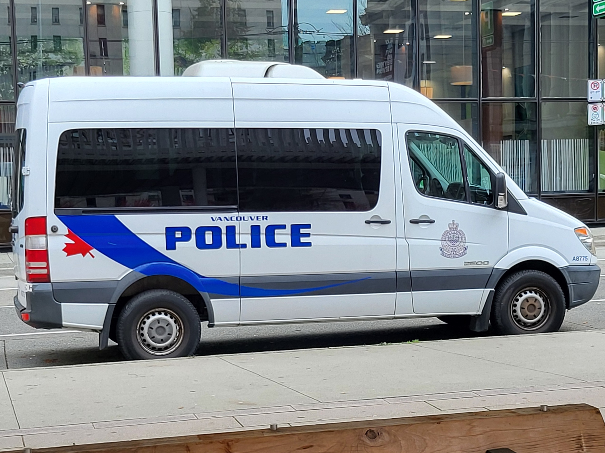 Vancouver Police Van.