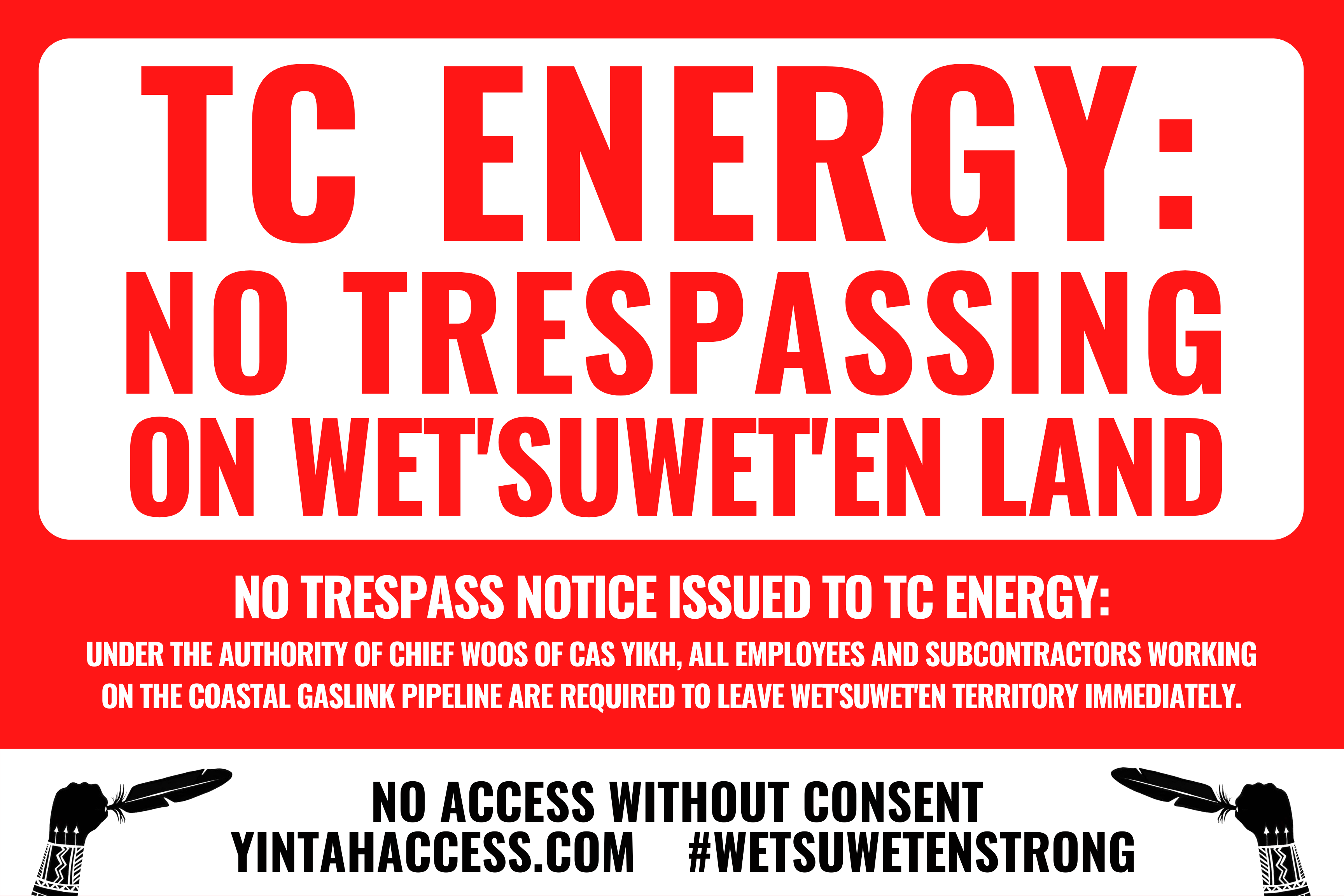 Close-up of sign placed outside Vanaselja's house. Image courtesy of World BEYOND War Canada 