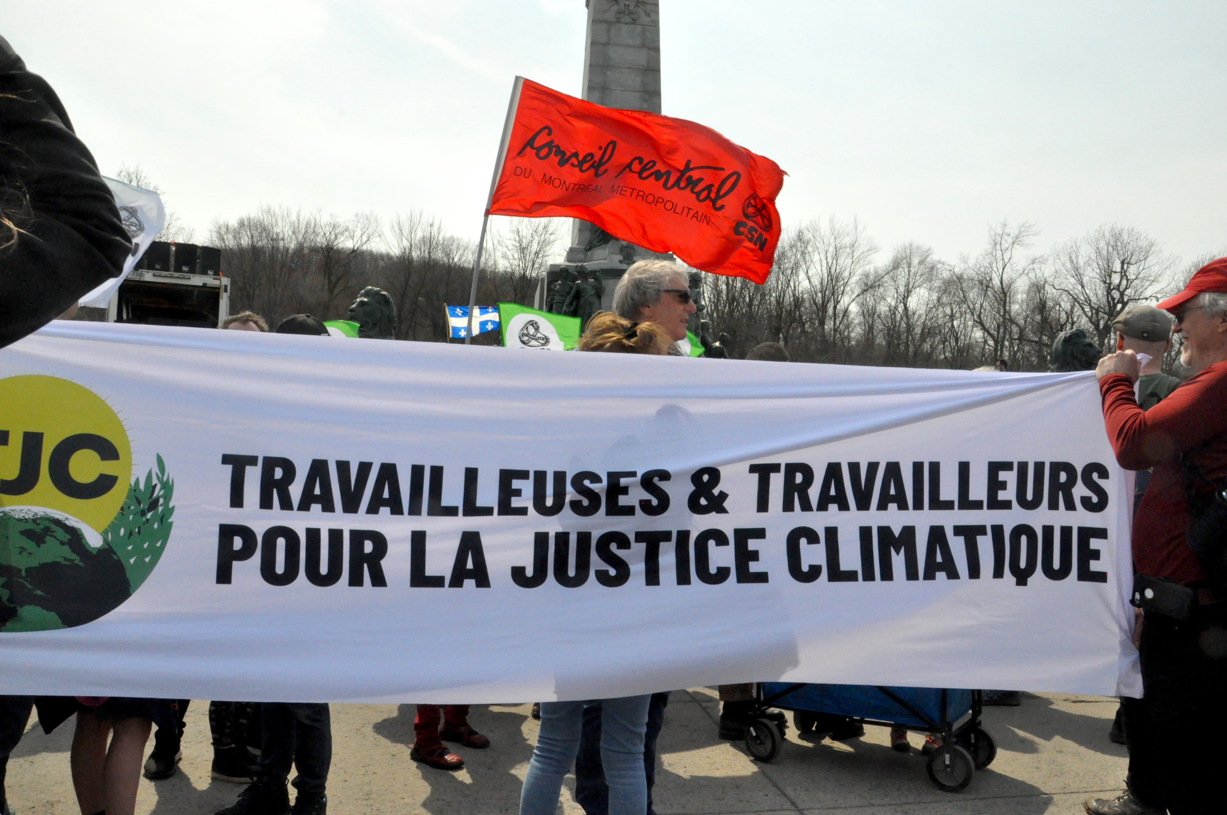 The 2023 Earth Day march in Montreal. Photo: Jahanzeb Hussain.