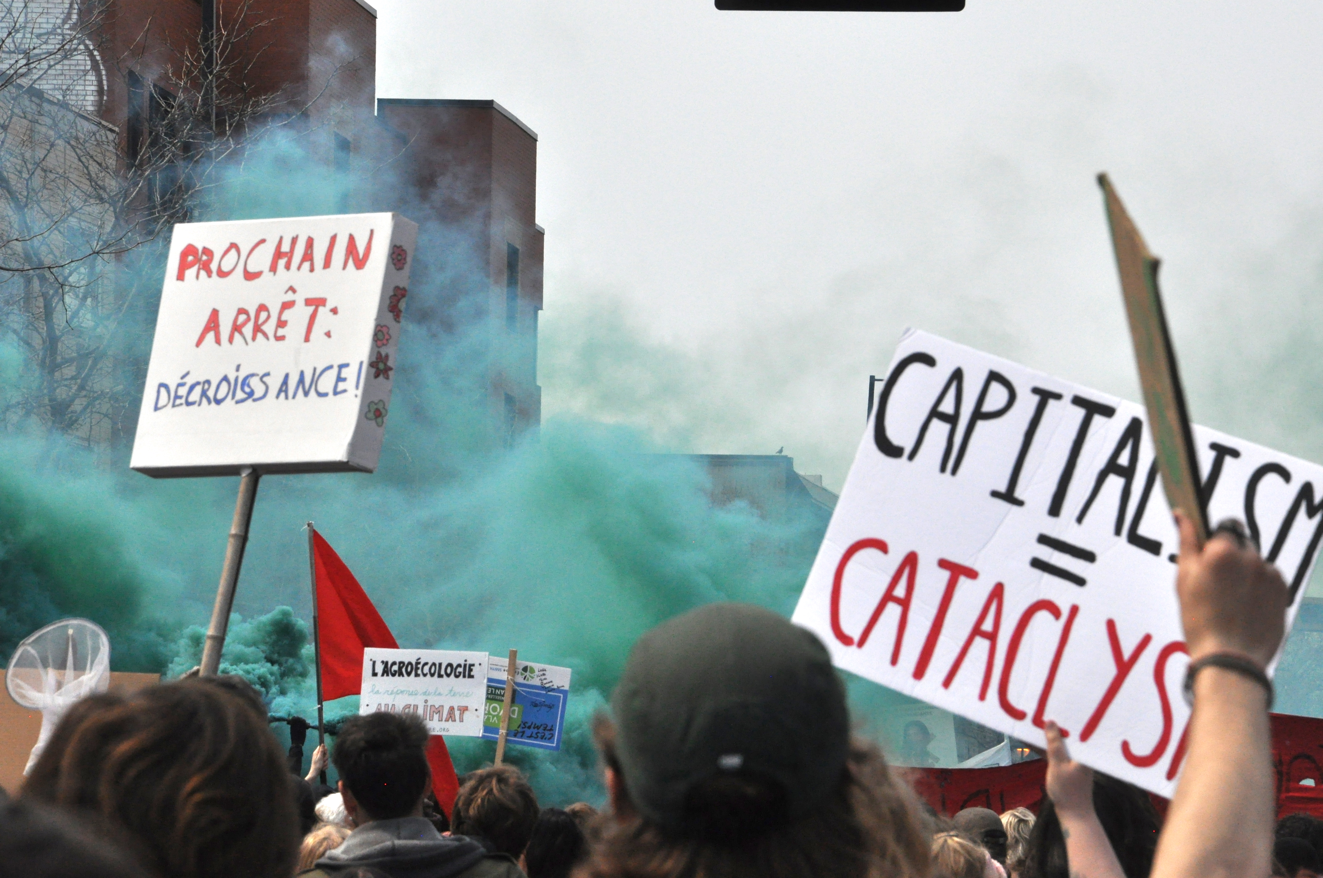 The 2023 Earth Day march in Montreal. Photo: Jahanzeb Hussain.