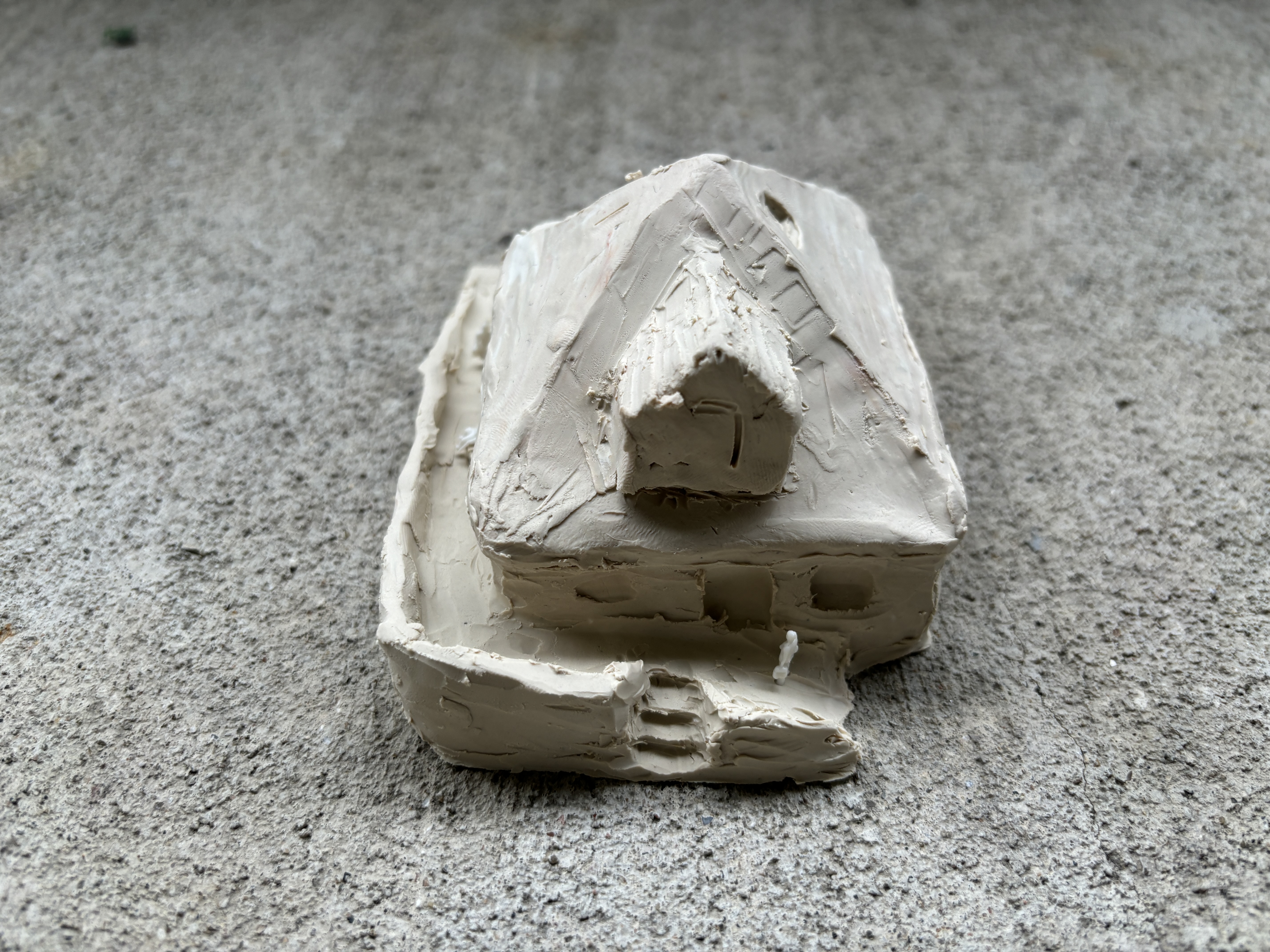 Sculpted model of the Orange Gallery