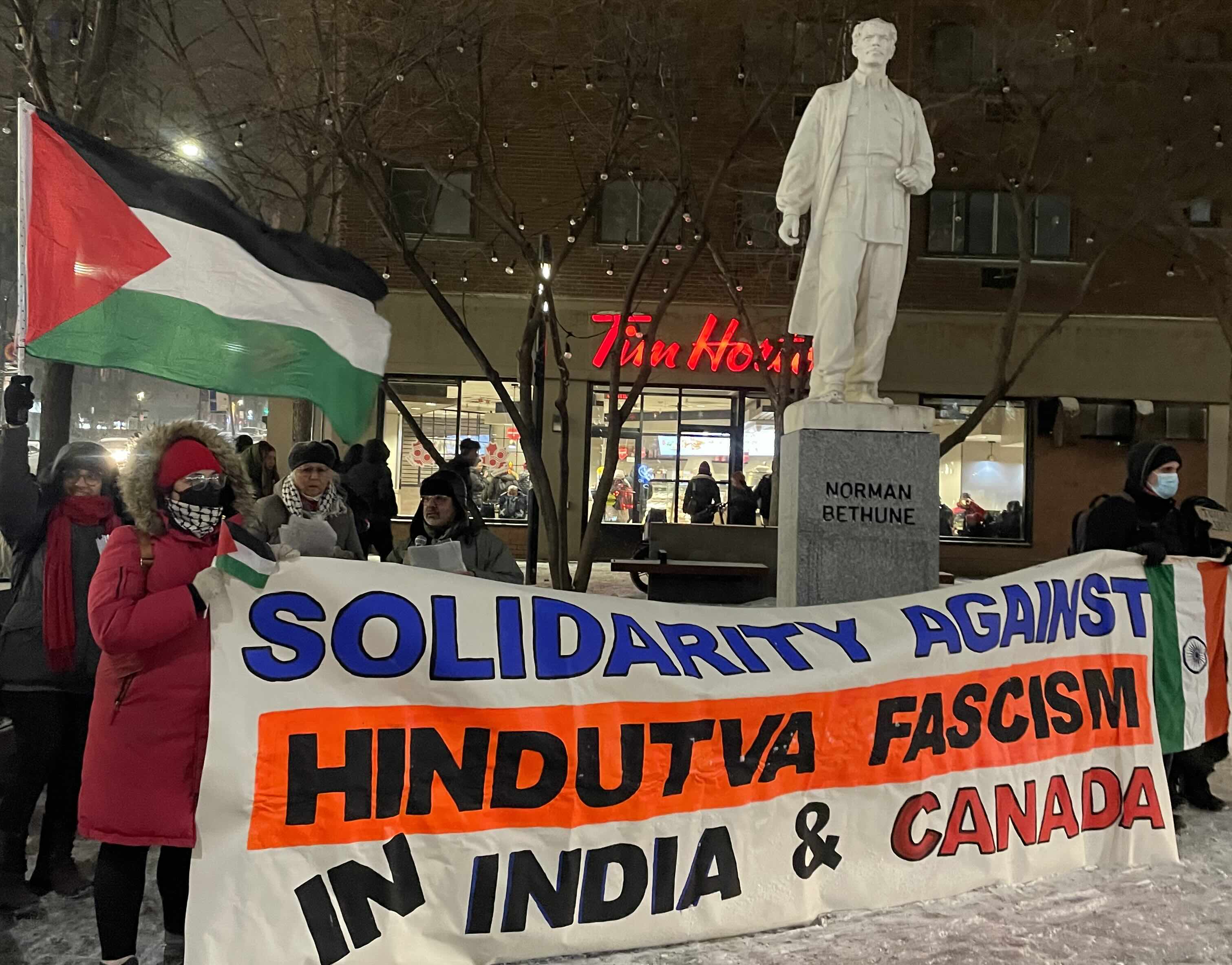 Solidarity with Palestine and against Hindutva Fascism