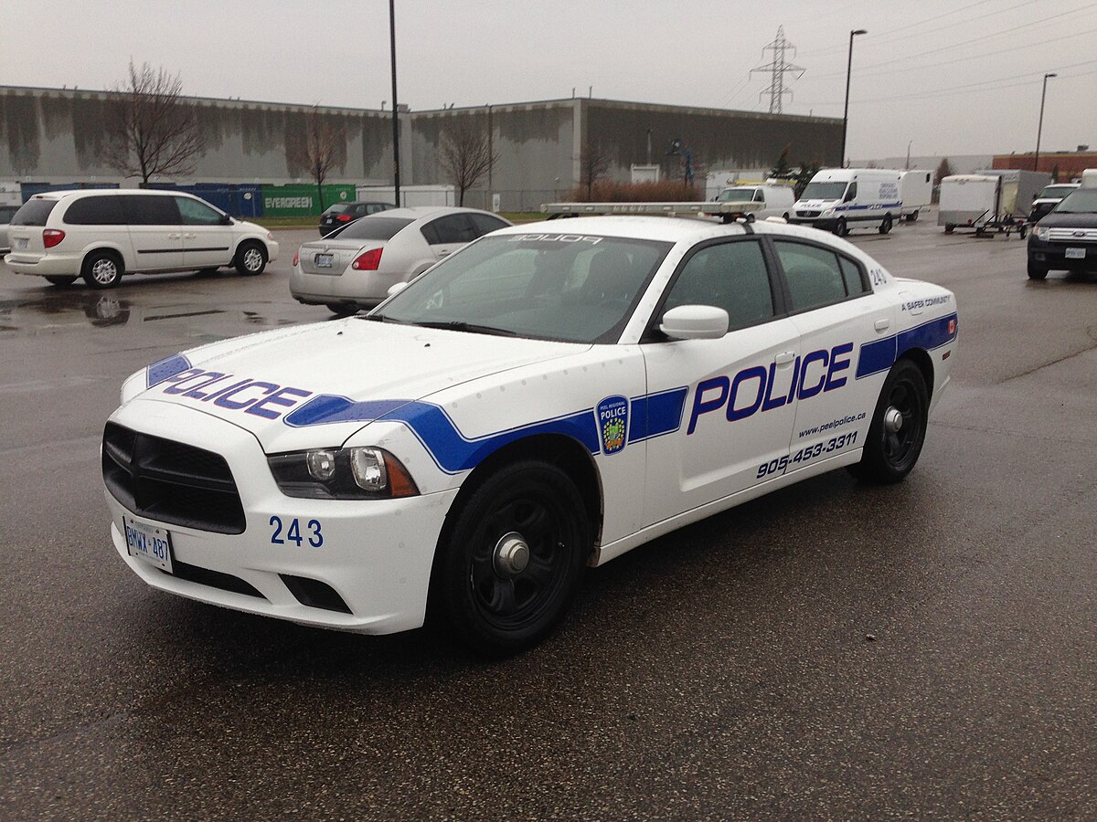 Peel Police car.