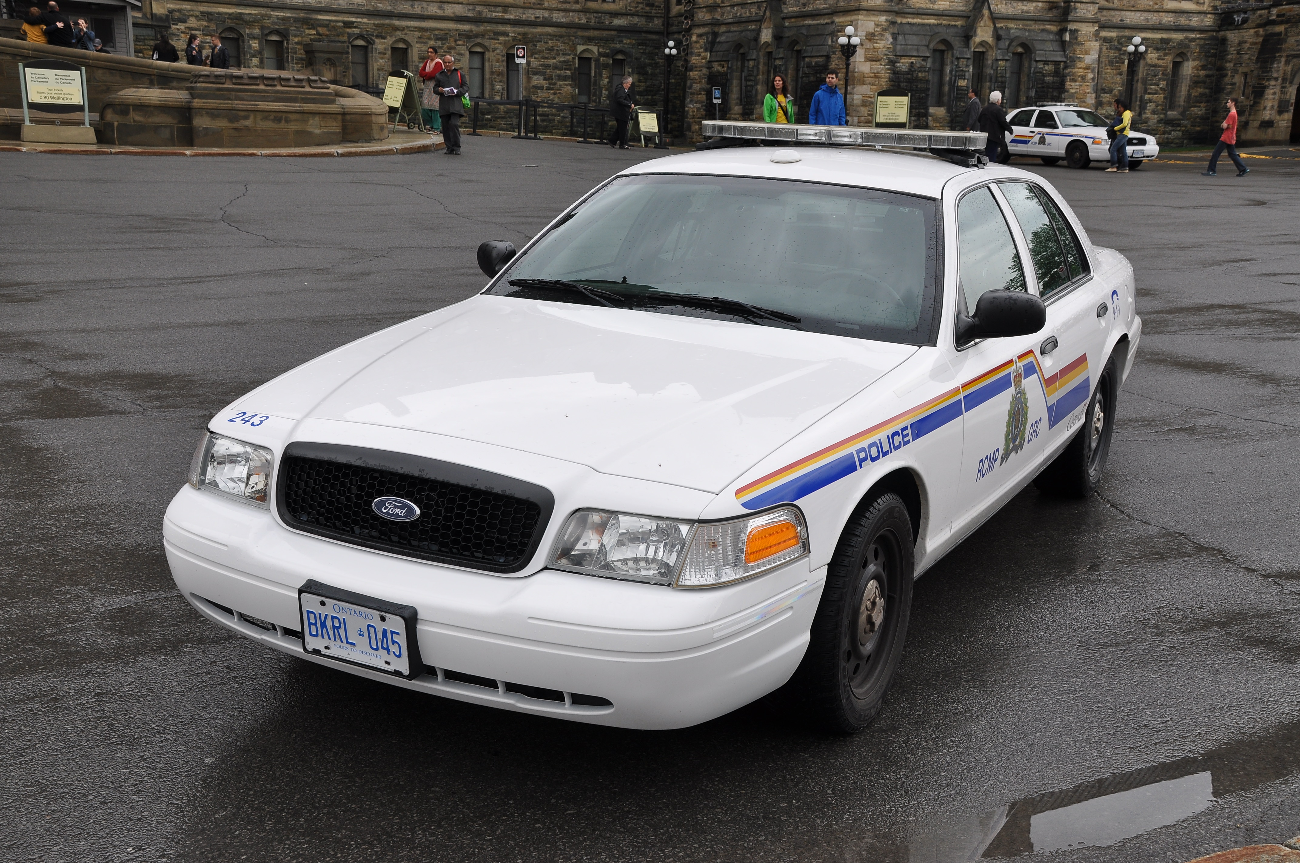 RCMP vehicle.