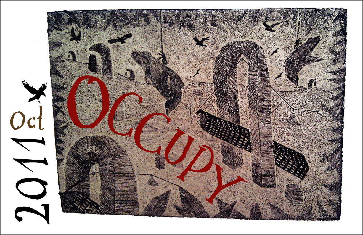 Poster for Occupy Toronto, 2011. (Photo: Rocky Dobey)