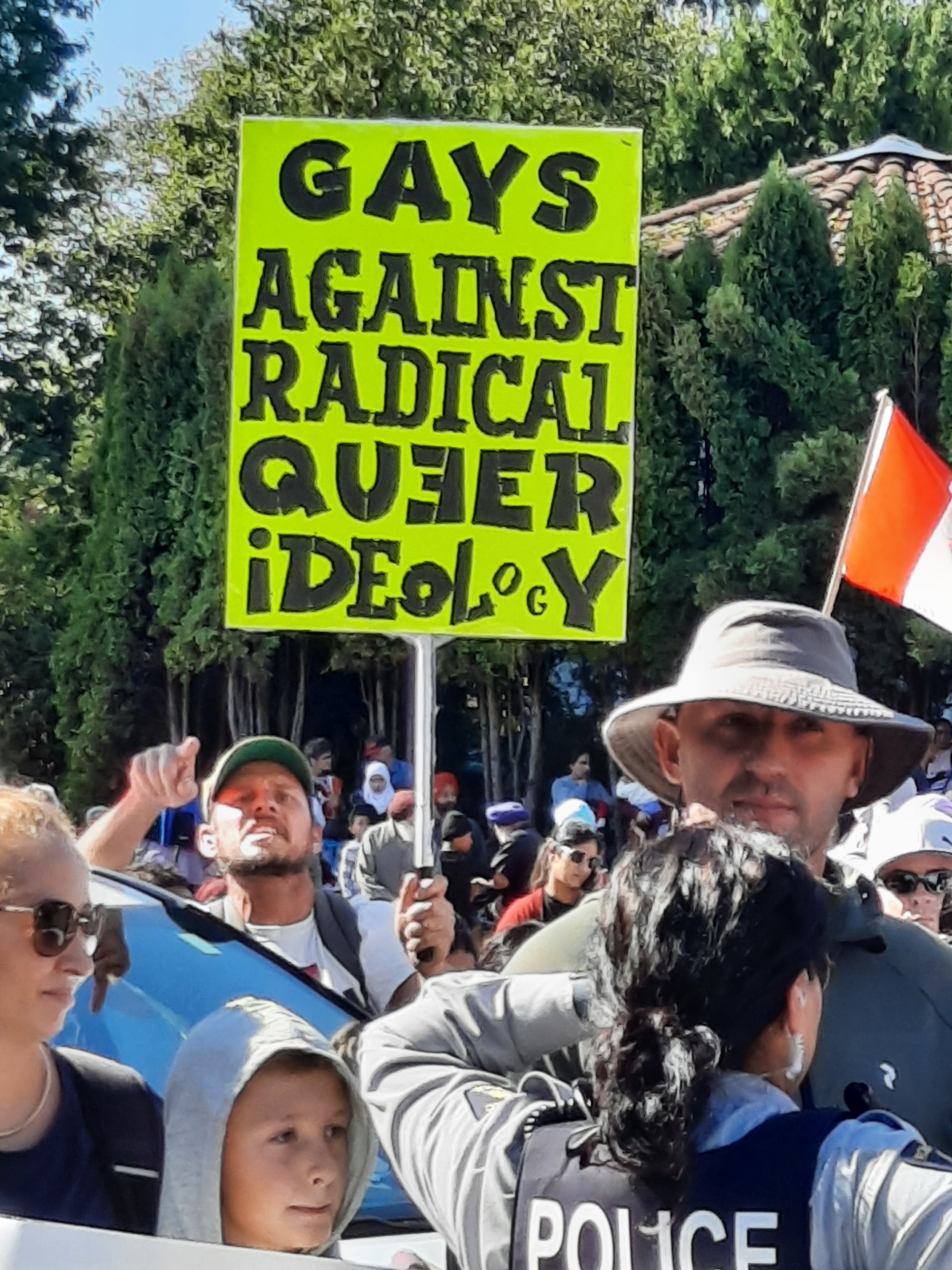 Fascist signage