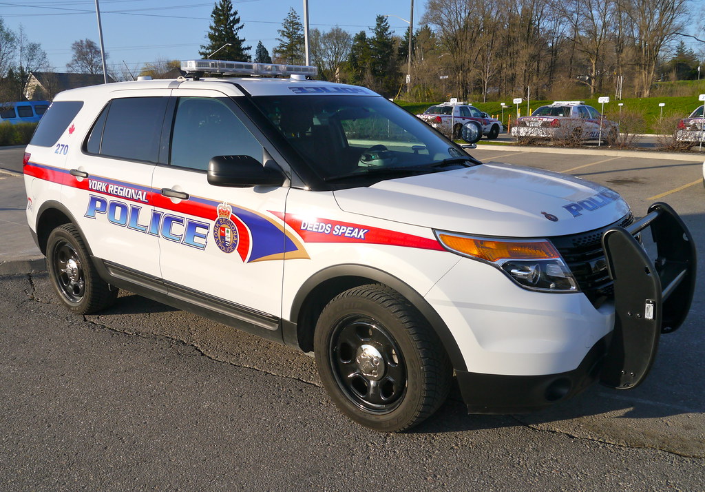 York Regional Police vehicle