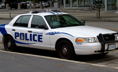 Vancouver police car. (Photo: Via Wikimedia)