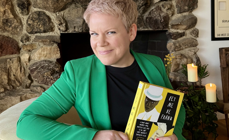 Writer and actor Tracy Dawson.