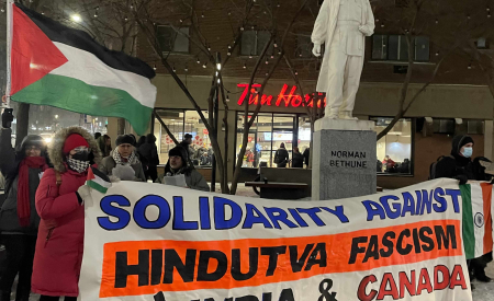Solidarity with Palestine and against Hindutva Fascism