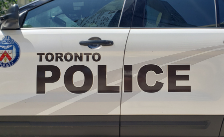 Toronto Police Services vehicle. Photo: David Gray-Donald