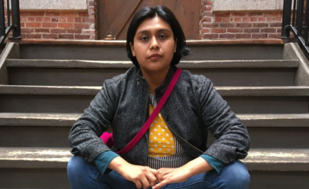 Photo: Stacey Gomez, who was blacklisted from a Liberal rally in Halifax